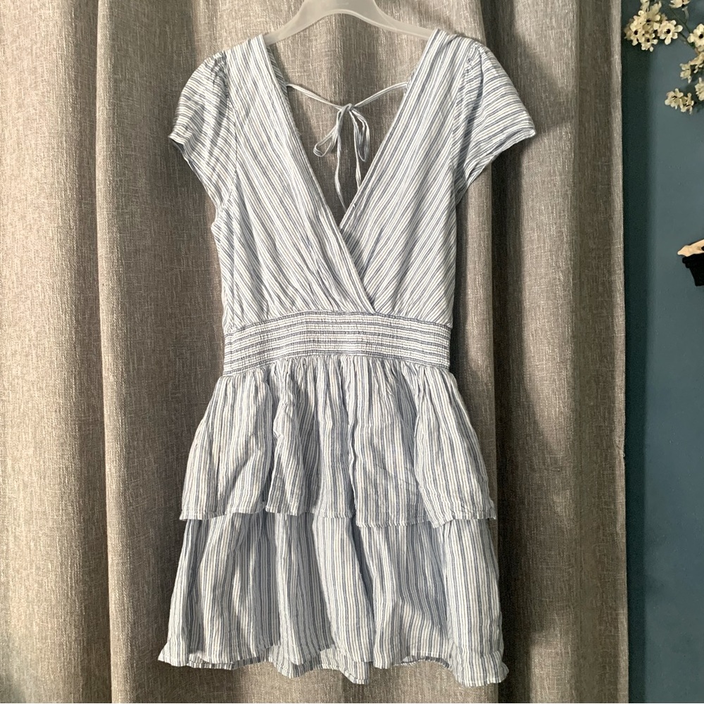 AE Striped Linen Dress